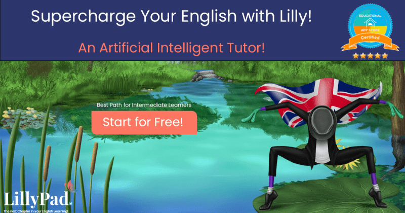 lillypad english language software CTA